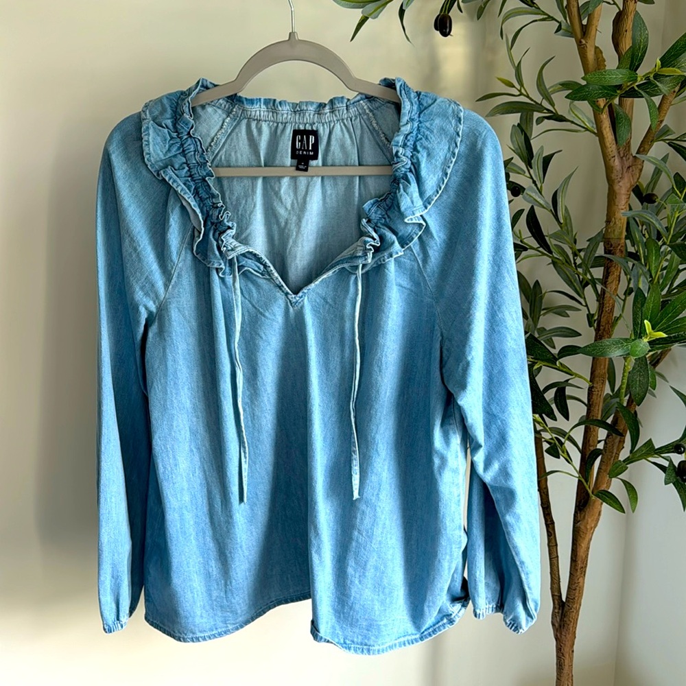 Denim Blouse